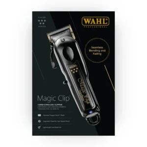 Wahl 5-Star Black Cordless Magic Clip Profesyonel Saç Kesme Makinesi