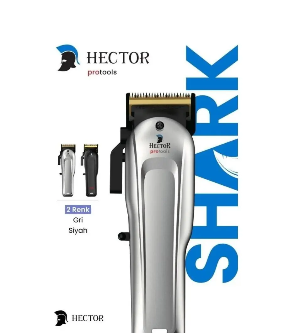 Hector Shark Traş Makinesi Titanyum Hector Shark Traş Makinesi Titanyum